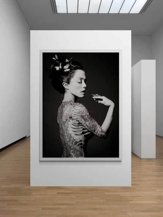 Madame Butterfly (160 x 127 cm)